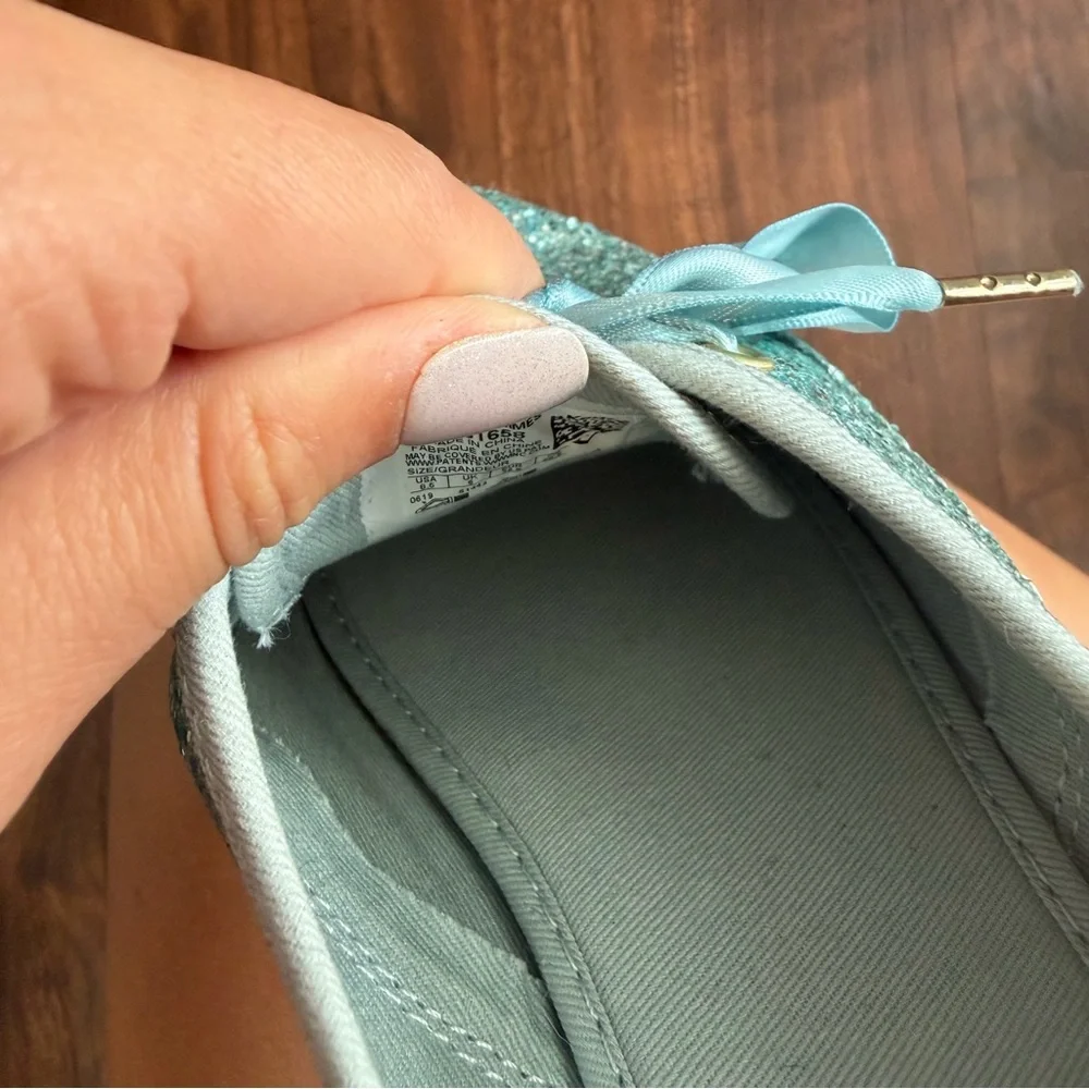 Keds × Kate Spade New York Champion Glitter Sneaker In Blue - Picture 8 of 8